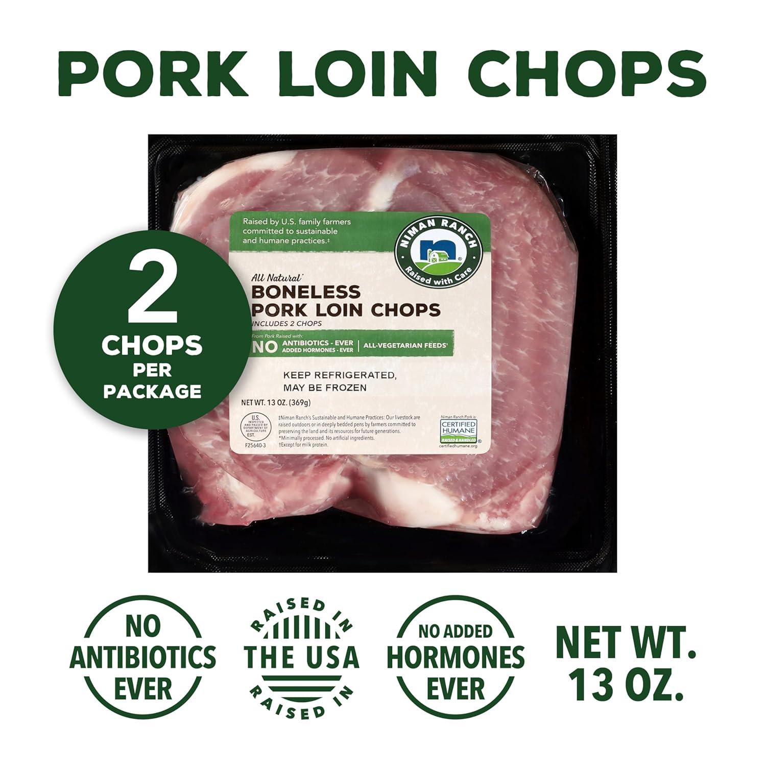Best Pork Chops – Niman Ranch, Boneless |0.8125 lbs. Review