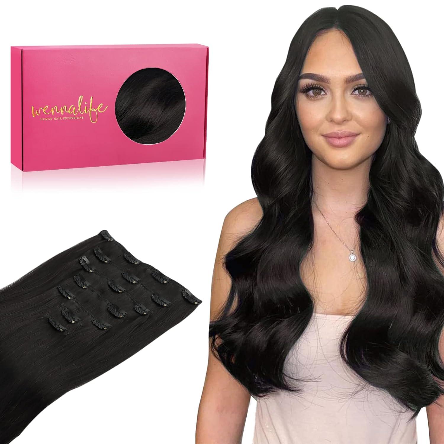 Best Hair Extensions – WENNALIFE Clip in Human Hair Extensions Review