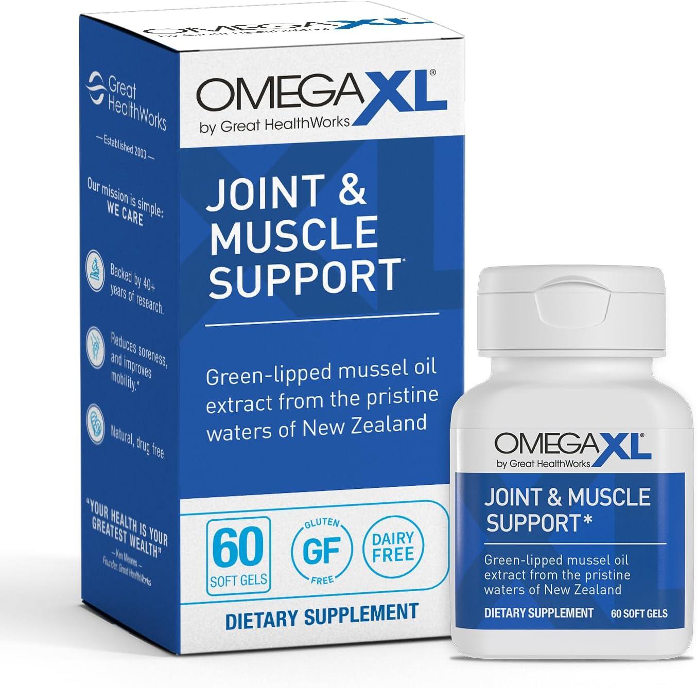 Best Joint Support – OmegaXL Natural Supplement Review