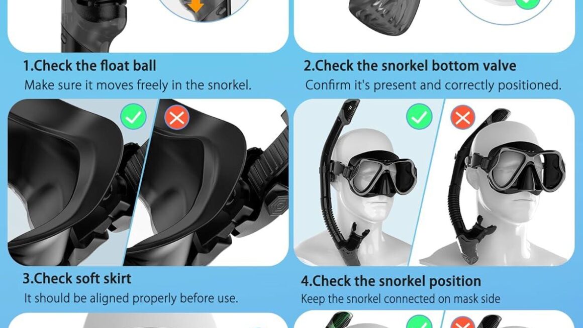 Best Snorkeling Gear – Greatever Dry Snorkel Set,Panoramic Wide View Review