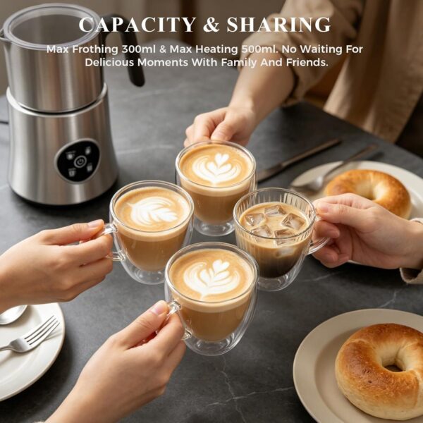 Best Milk Frother and Steamer – Review of Automatic Cold & Hot Foam